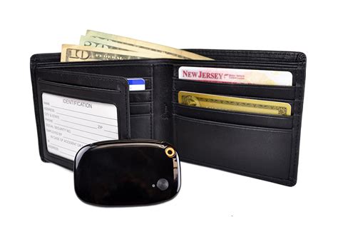 men's rfid wallet with gps tracker|wireless wallet tracker.